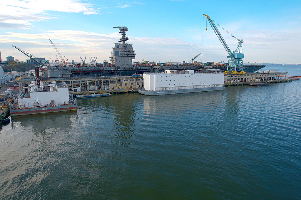 Virginia Natural Gas converts steam barge to natural gas to power naval